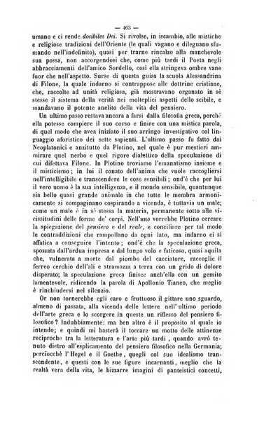 La sapienza rivista di filosofia e lettere