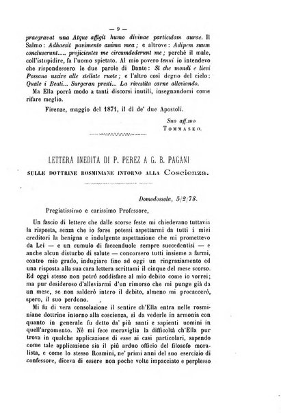 La sapienza rivista di filosofia e lettere