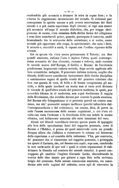 La sapienza rivista di filosofia e lettere