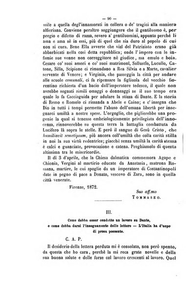 La sapienza rivista di filosofia e lettere