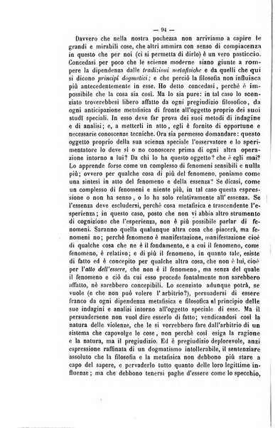 La sapienza rivista di filosofia e lettere