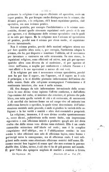 La sapienza rivista di filosofia e lettere