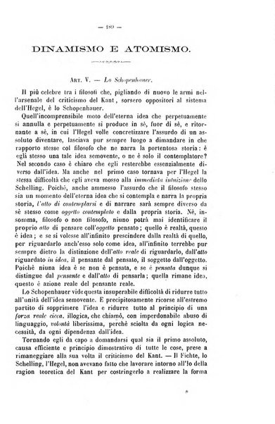 La sapienza rivista di filosofia e lettere