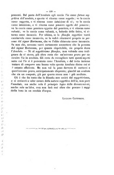 La sapienza rivista di filosofia e lettere