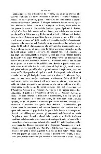 La sapienza rivista di filosofia e lettere