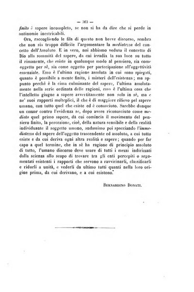 La sapienza rivista di filosofia e lettere