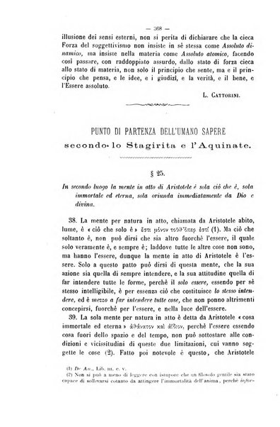 La sapienza rivista di filosofia e lettere