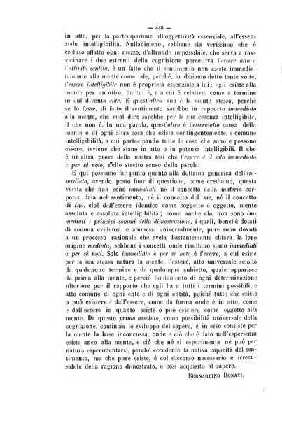 La sapienza rivista di filosofia e lettere