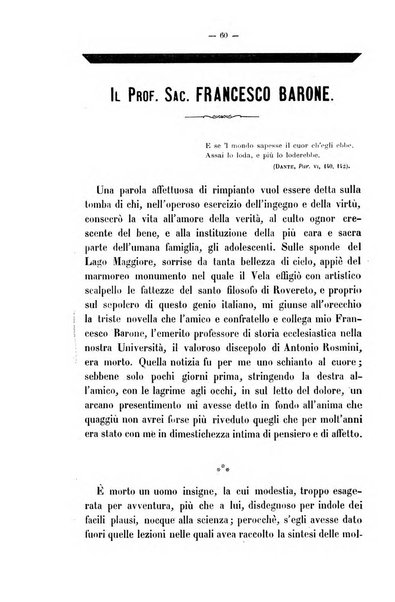 La sapienza rivista di filosofia e lettere