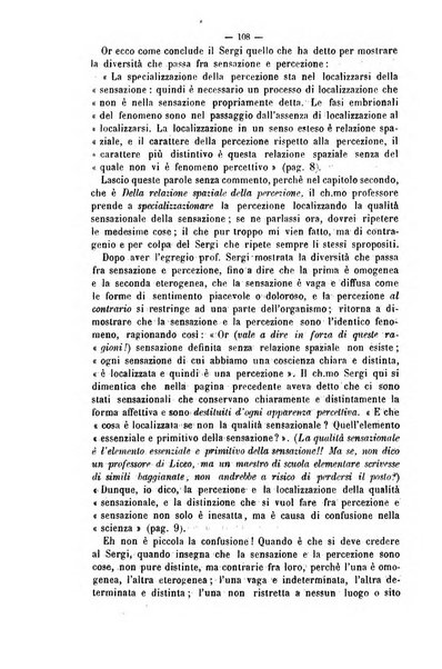 La sapienza rivista di filosofia e lettere