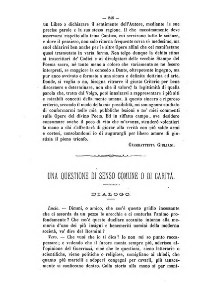 La sapienza rivista di filosofia e lettere