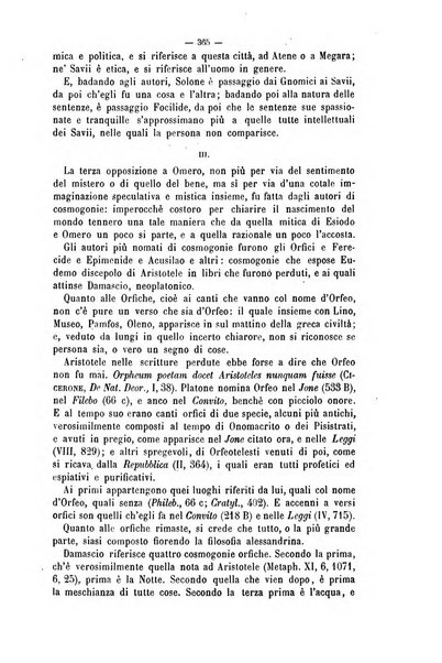 La sapienza rivista di filosofia e lettere