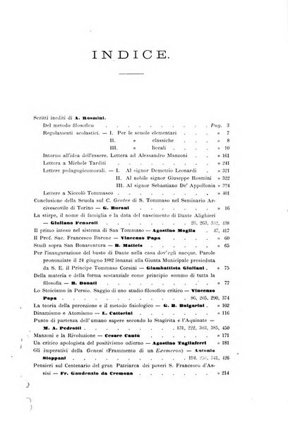 La sapienza rivista di filosofia e lettere