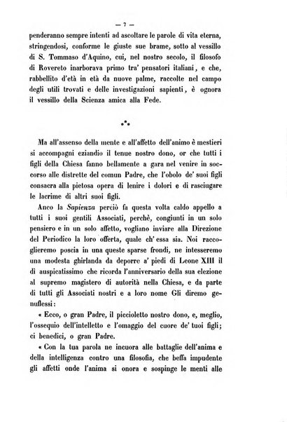 La sapienza rivista di filosofia e lettere