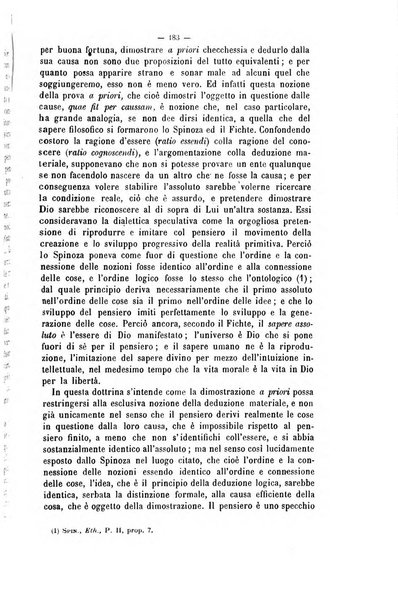 La sapienza rivista di filosofia e lettere