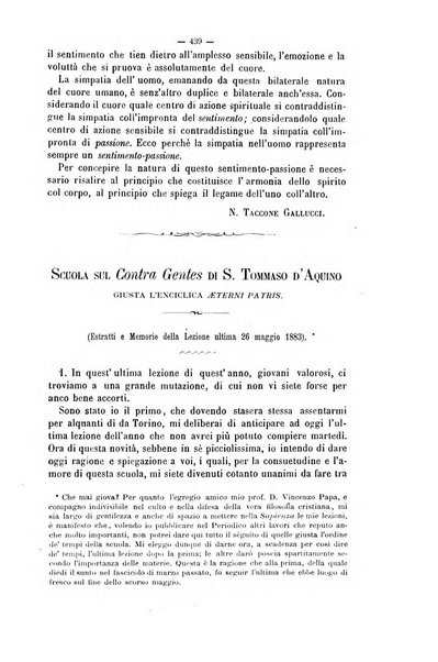 La sapienza rivista di filosofia e lettere