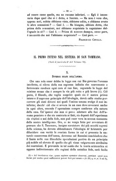 La sapienza rivista di filosofia e lettere