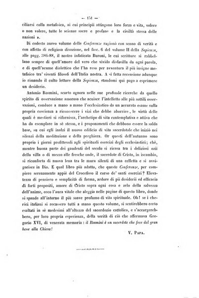 La sapienza rivista di filosofia e lettere