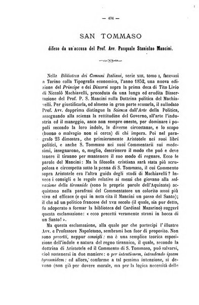 La sapienza rivista di filosofia e lettere