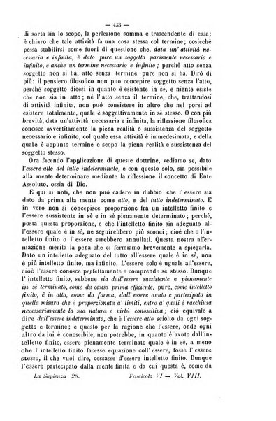 La sapienza rivista di filosofia e lettere