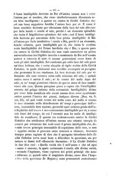 La sapienza rivista di filosofia e lettere