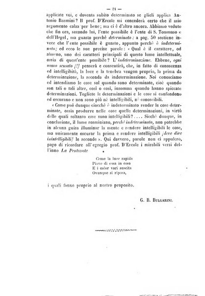 La sapienza rivista di filosofia e lettere