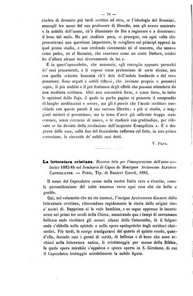 La sapienza rivista di filosofia e lettere