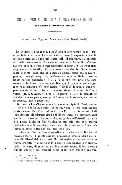 La sapienza rivista di filosofia e lettere