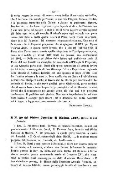 La sapienza rivista di filosofia e lettere