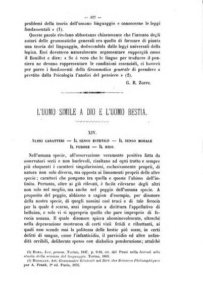 La sapienza rivista di filosofia e lettere