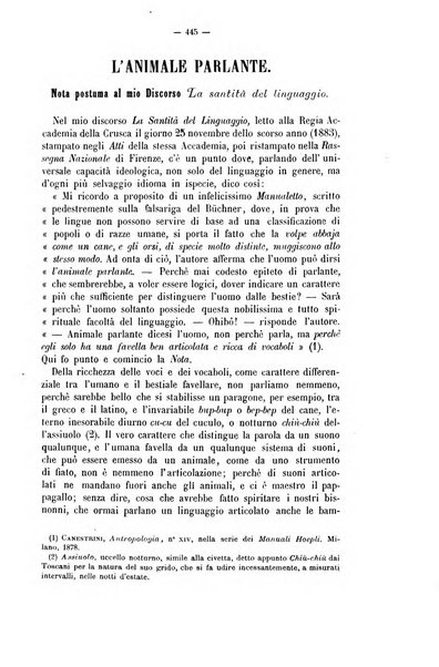 La sapienza rivista di filosofia e lettere