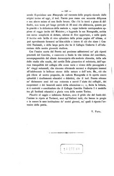 La sapienza rivista di filosofia e lettere