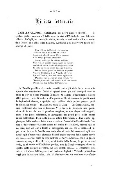 La sapienza rivista di filosofia e lettere