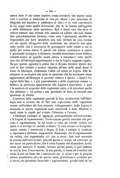 La sapienza rivista di filosofia e lettere