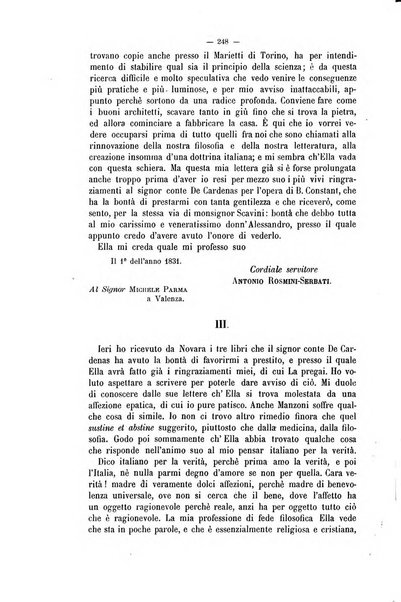 La sapienza rivista di filosofia e lettere