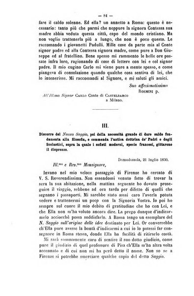 La sapienza rivista di filosofia e lettere