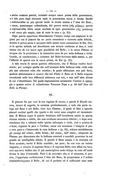 La sapienza rivista di filosofia e lettere