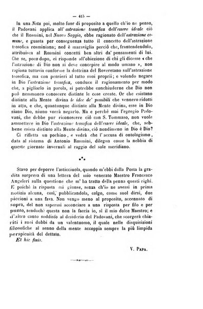 La sapienza rivista di filosofia e lettere