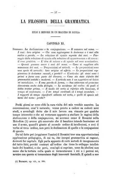 La sapienza rivista di filosofia e lettere