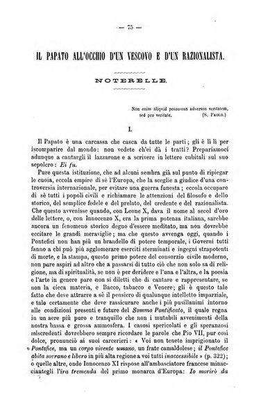 La sapienza rivista di filosofia e lettere