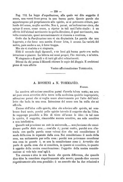 La sapienza rivista di filosofia e lettere