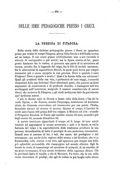 La sapienza rivista di filosofia e lettere