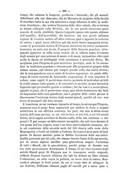 La sapienza rivista di filosofia e lettere