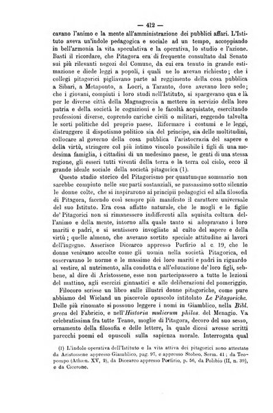 La sapienza rivista di filosofia e lettere