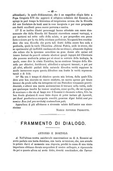 La sapienza rivista di filosofia e lettere