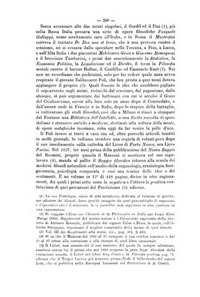 La sapienza rivista di filosofia e lettere