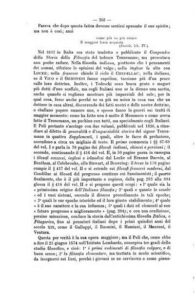 La sapienza rivista di filosofia e lettere