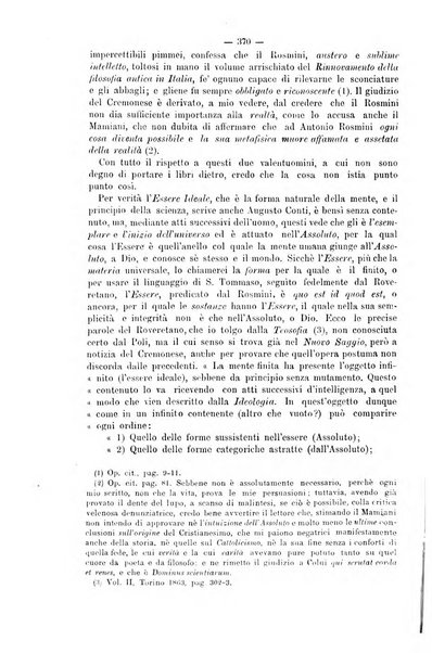 La sapienza rivista di filosofia e lettere