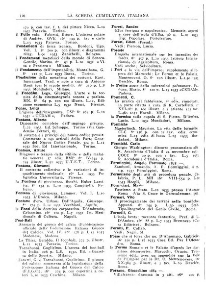 La scheda cumulativa italiana bollettino bibliografico