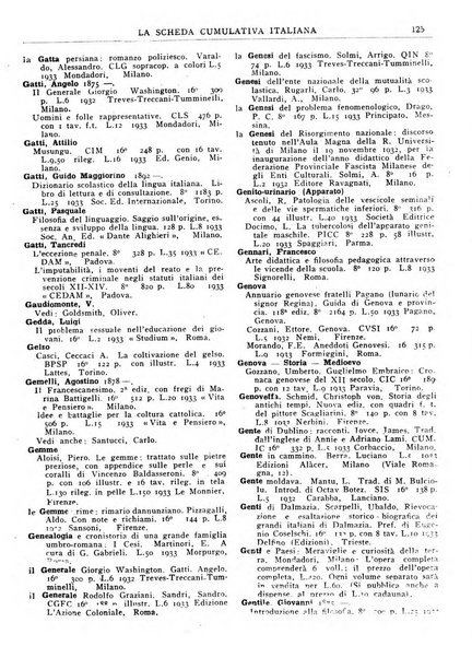 La scheda cumulativa italiana bollettino bibliografico